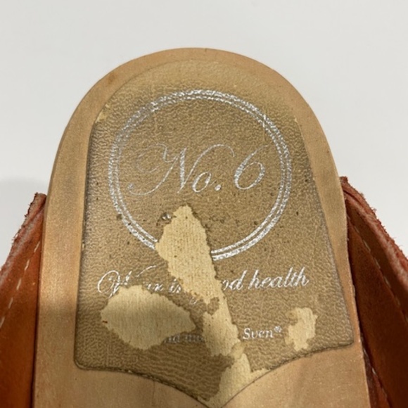 No. 6 Classic Old School Clog on High Heel - Picture 8 of 8